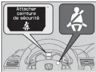 Honda Odyssey (2013) - Rappel de ceinture de sécurité - 1