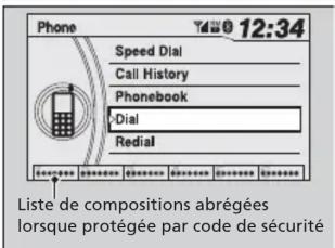 Honda Odyssey (2013) - Pour créer un code de sécurité - 3