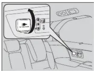 Honda Odyssey (2013) - Prise de courant c.a.\* - 1