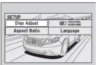 Honda Odyssey (2013) - ■Bouton SETUP (configuration) sur la télécommande - 1