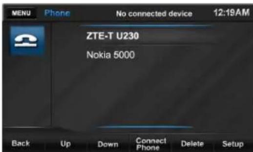 AUDIOVOX VME 9520NAV - Pairing the Unit and a Wireless Phone: - 1