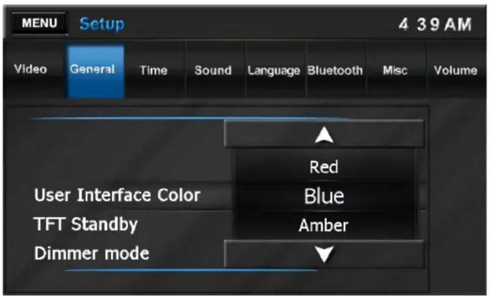 AUDIOVOX VME 9520NAV - System Settings Menu - 1