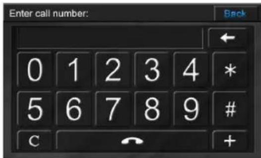 AUDIOVOX VME 9520NAV - Make a call (keypad direct entry): - 1
