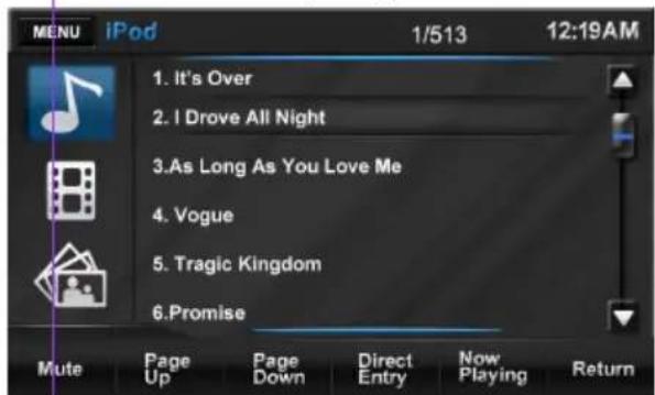 AUDIOVOX VME 9520NAV - List : - 1