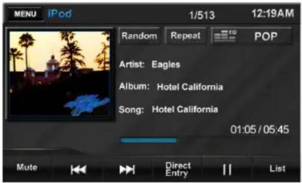 AUDIOVOX VME 9520NAV - iPod/iPhone (vorderer USB/hinterer USB) - 1