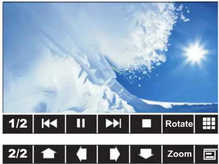 AUDIOVOX VME 9520NAV - Navigieren durch Dateien: - 1