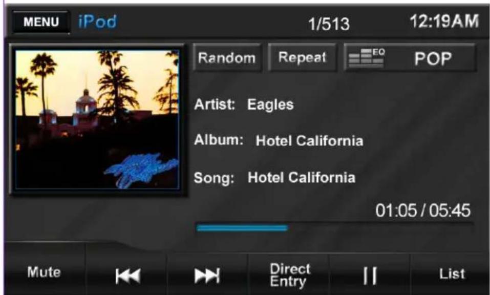 AUDIOVOX VME 9520NAV - iPod/iPhone (USB avant ou arrêté) - 1