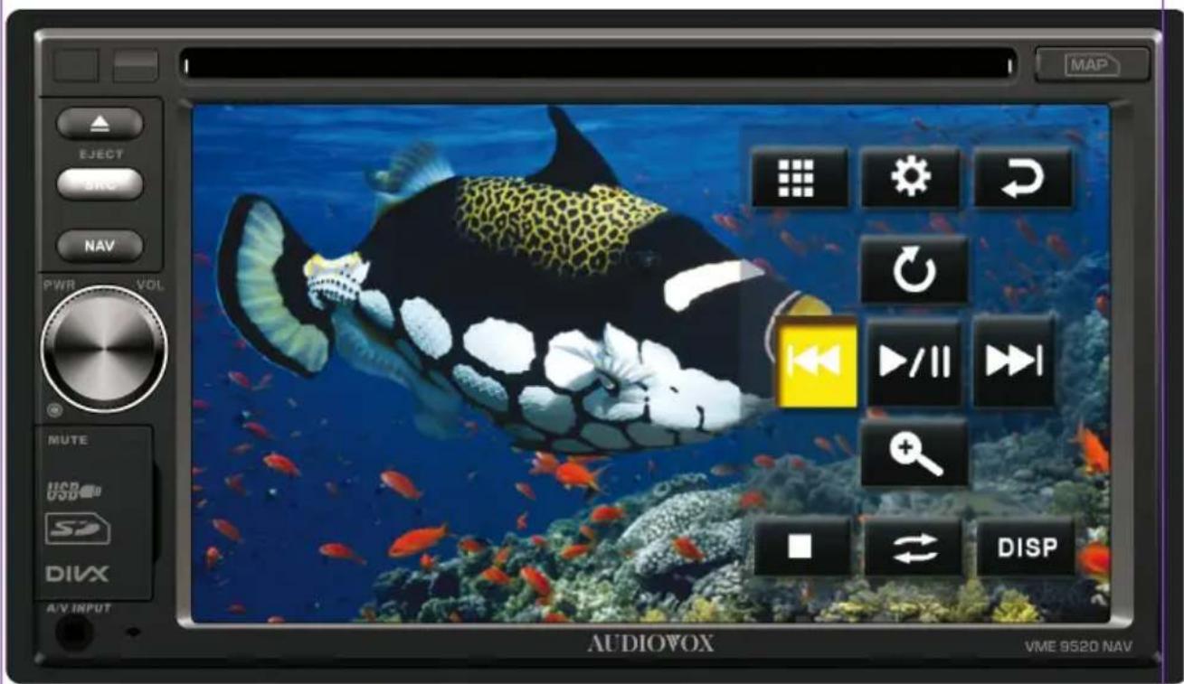 AUDIOVOX VME 9520NAV - VME 9520 NAV - 1