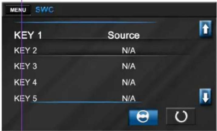 AUDIOVOX VME 9520NAV - SWC (Steering Wheel Control = commande de volant) - 1