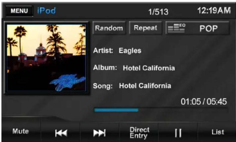 AUDIOVOX VME 9520NAV - iPod/iPhone (Front USB/Rear USB) - 1