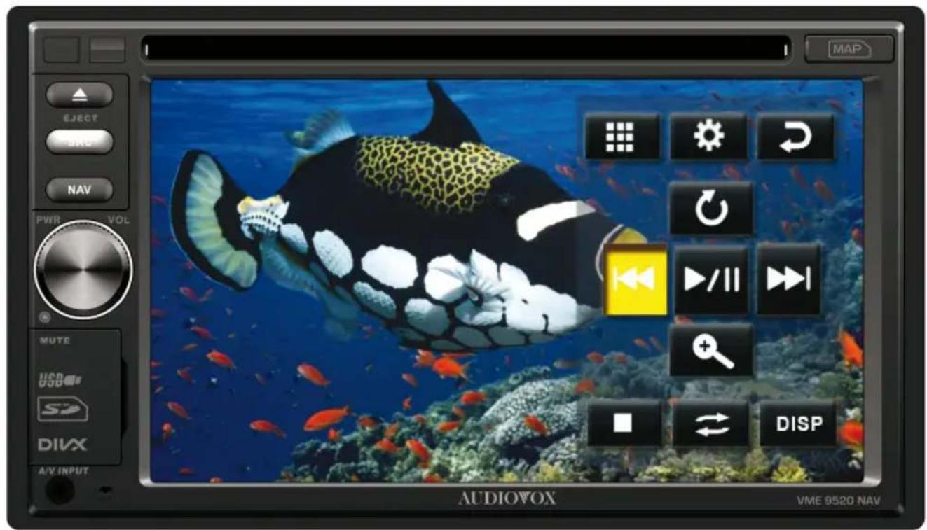 AUDIOVOX VME 9520NAV - VME 9520 NAV - 1