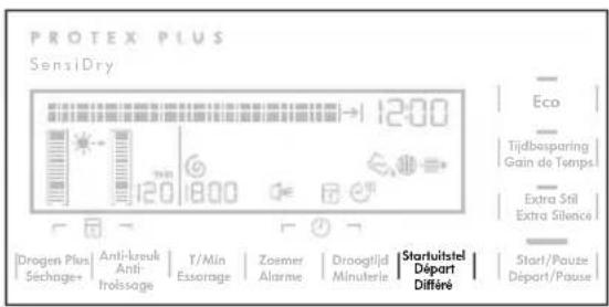 AEG T97685IH - De functie Startuitstel - 1