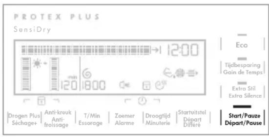 AEG T97685IH - Een programma starten - 1