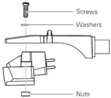 AUDIO TECHNICA ATLP1240USB - Replacing a cartridge - 1