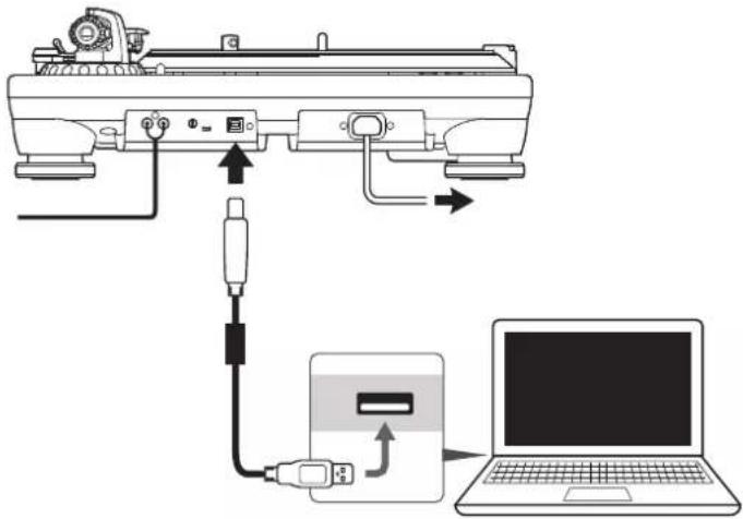 AUDIO TECHNICA ATLP1240USB - Raccordement aux ordinateurs avec entrée USB - 1