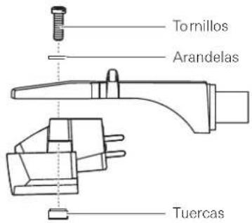 AUDIO TECHNICA ATLP1240USB - Sustitución de una cápsula - 1