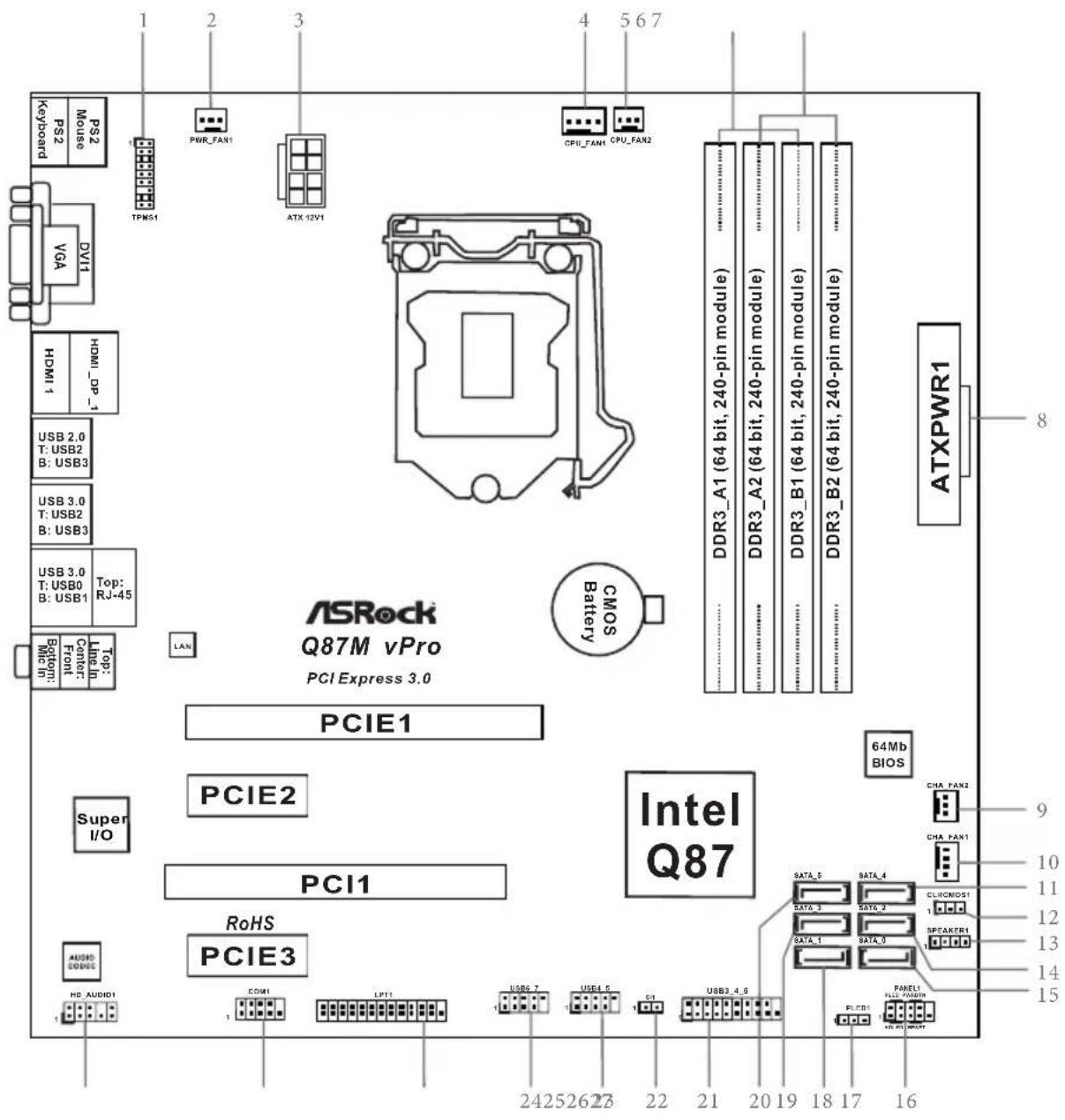 ASROCK Q87M vPro - AUSTRALIA ONLY - 2