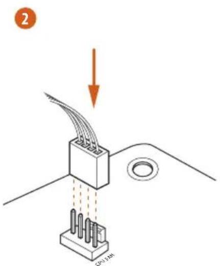 ASROCK H87 Pro4 - Installing the CPU Fan and Heatsink - 3