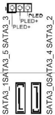 ASROCK H87 Pro4 - HDLED (Festplattenaktivität-LED): - 1