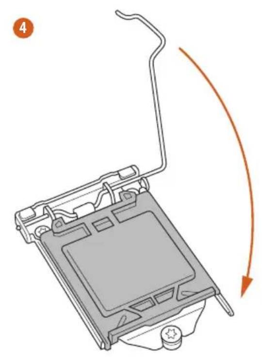 ASROCK B85M Pro4 - Installing the CPU - 5