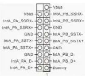 Vbus Vbus IntA_PB_SSHX- IntA_PB_SSRX+ GND IntA_PB_SSTX- GND GND GND GND GND IINIA_PB_D- IINIA_PB_D+ Dummy 1