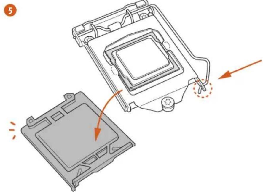 ASROCK Z87 Pro3 - Installing the CPU - 5