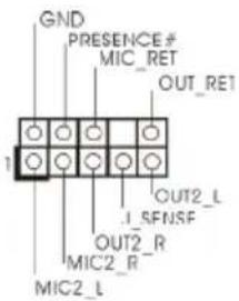 GND PRESENCE# MIC_RET OUT_RE1 1 OUT2_L .I_SFNSF OUT2_R MIC2_R MIC2_L