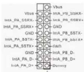 Vbus IntA_PA_SSRX- IntA_PA_SSRX+ GND IntA_PA_SSTX- IntA_PA_SSTX+ GND IntA_PA_D- IntA_PA_D+ Vbus IntA_PB_SSRX- IntA_PB_SSRX+ GND IntA_PB_SSTX- IntA_PB_SSTX+ GND IntA_PB_D- IntA_PB_D+ Dummy 1