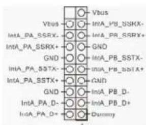 Vbus IntA_PB_SSRX- IntA_PB_SSRX+ GND IntA_PB_SSTX- IntA_PB_bSTX+ GND IntA_PB_D- IntA_PB_D+ Dummy