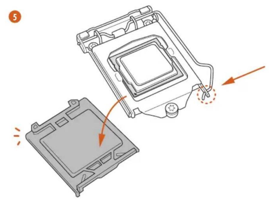 ASROCK Z87M Pro4 - Installing the CPU - 6