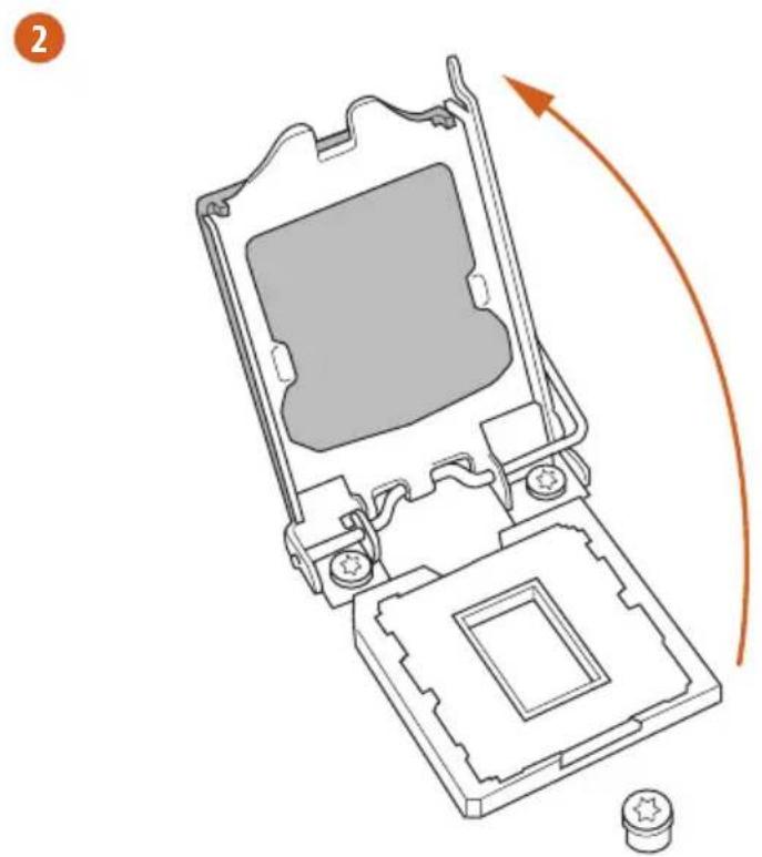 ASROCK Z87M Pro4 - Installing the CPU - 3