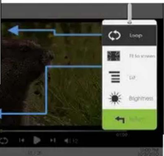Approx APPEB02E - Uso del menu de Opciones durante la Reproduccion de Video - 1