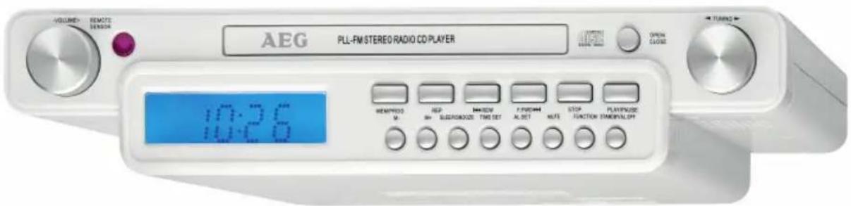 AEG KRC 4355 CD - STEREO KÜCHEN- RADIO MIT CD - 1