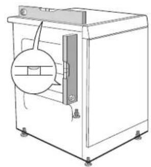 ASKO T754 - Justera fotterna - 1