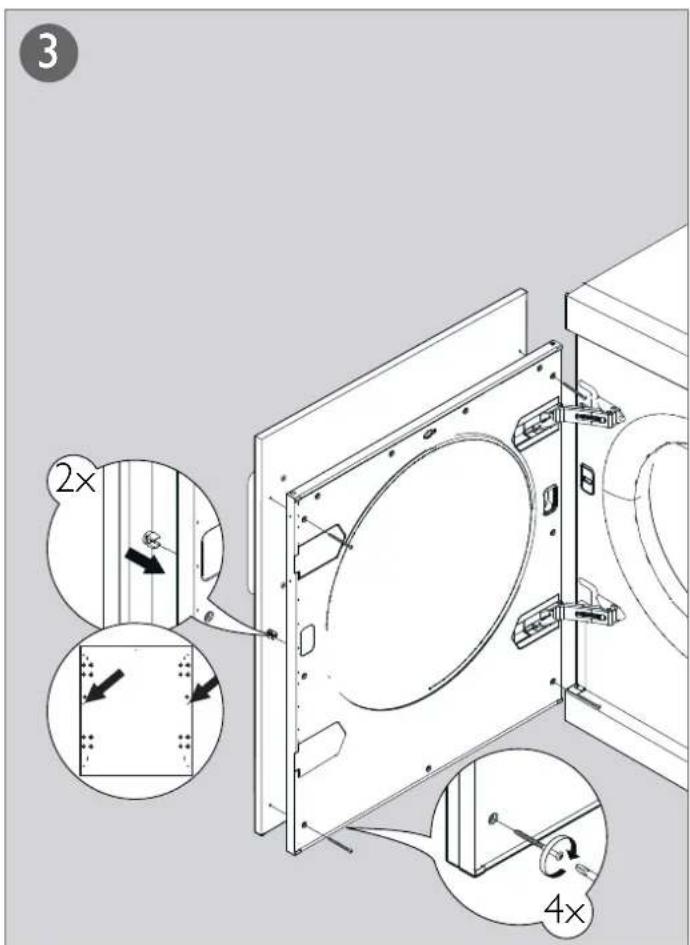ASKO T754 - Installation de la porte - 5