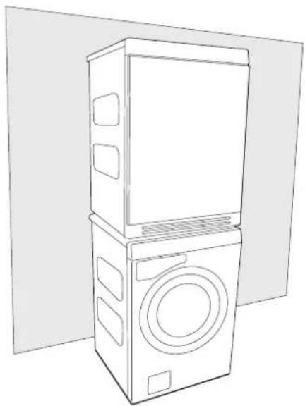 ASKO T754 - Instalación en columna - 1
