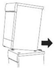 ASKO T754 - De wasdroger op de wasmachine plaatsen: - 6
