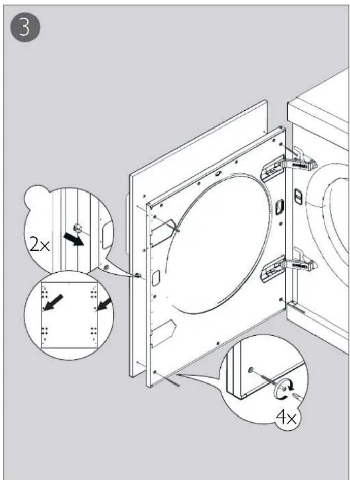 ASKO T754 - Instalar a porta - 5
