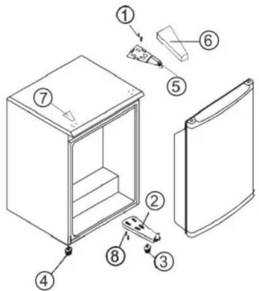 AMICA KB 15340 W - Deconectare de la sursa de alimentare - 2