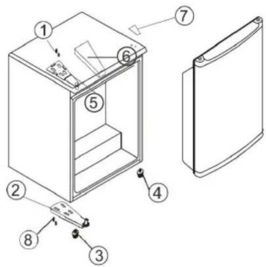 AMICA KB 15340 W - Deconectare de la sursa de alimentare - 3