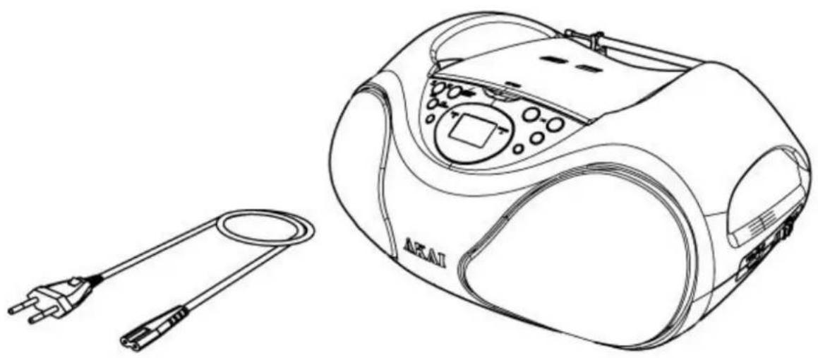 AKAI APRC60AT - Contenu de l'emballage - 1