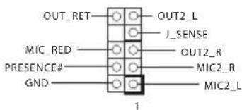 ASROCK H81MITX - HDLED (LED di attività disco rigido): - 6