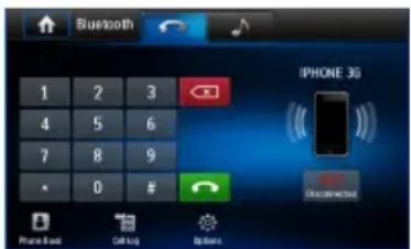 AUDIOVOX VME 9125 NAV - Einen Anruf tätigen - 1