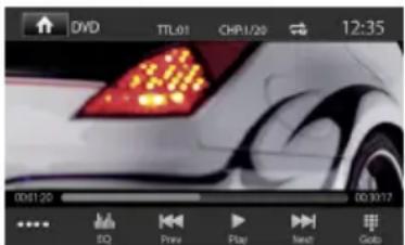AUDIOVOX VME 9125 NAV - Controlling Playback - 1