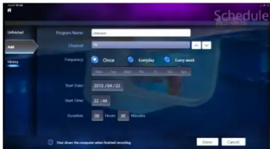 ASUS EeeTop ET2311IUKH - Bruke programguiden (EPG = Electronic Program Guide) - 3