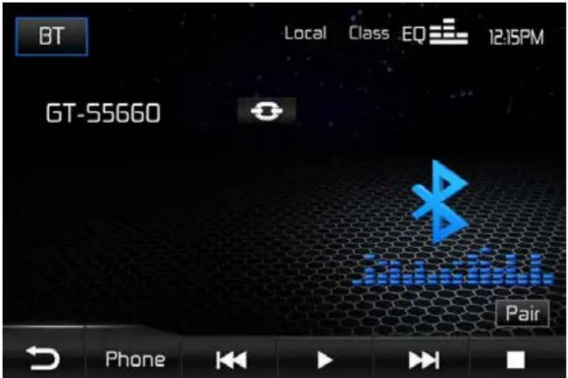 AUDIOVOX VME 9425 - Bluetooth Benutzeroberfläche - 1