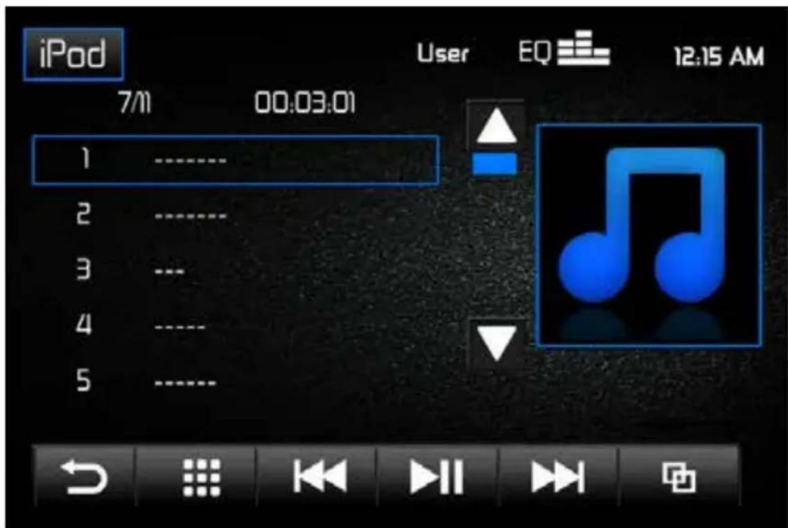 AUDIOVOX VME 9425 - Écran de recherche - 1