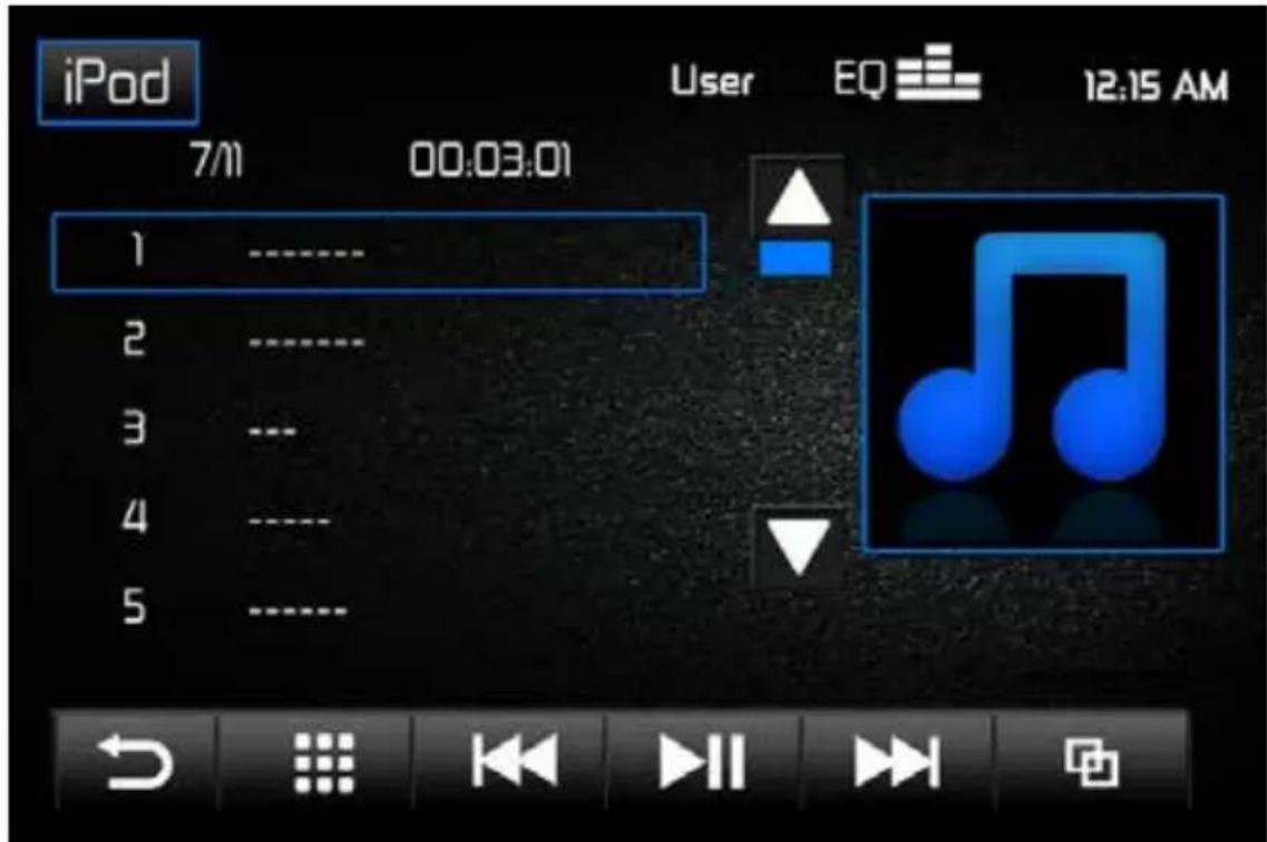 AUDIOVOX VME 9425 - Suchmenü - 1