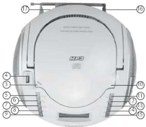 AudioSonic CD1591 - FÖRE FÖRSTA ANVÄNDNING - 1