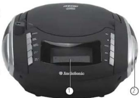AudioSonic CD1592 - TEILEBESCHREIBUNG - 1